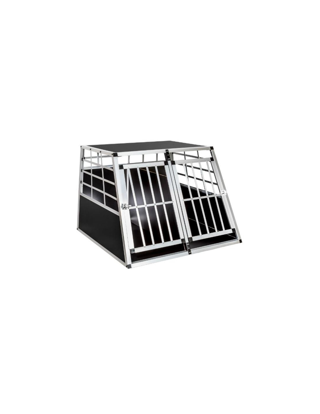 Cage de transport INOX Cage chien INOX voiture - Ciel & terre