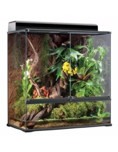 Terrarium verre 90x45x90 cm terrarium reptile terrarium amphibien vivarium en verre