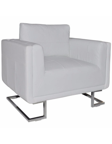 Fauteuil de luxe blanc fauteuil de salon confortable