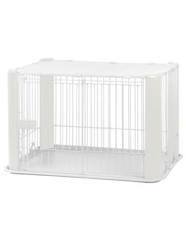 Cage chien pratique intérieur cage chat cage chiot blanc - Ciel & terre