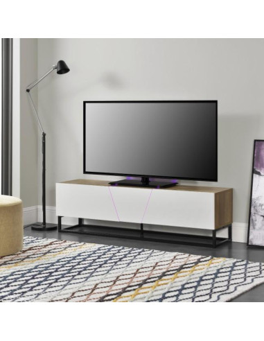 Meuble TV avec éclairage LED cielterre-commerce