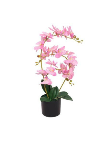 Orchidée artificielle 66 cm rose plante artificielle 