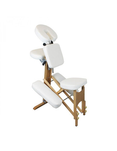 Chaise de massage en bois pliable avec sac de transport chaise massage ergonomique