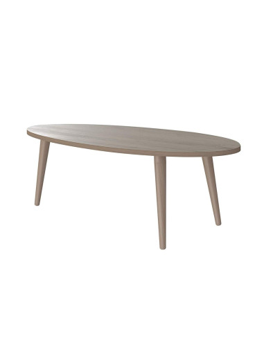 Table basse ovale chêne table basse moderne table salon