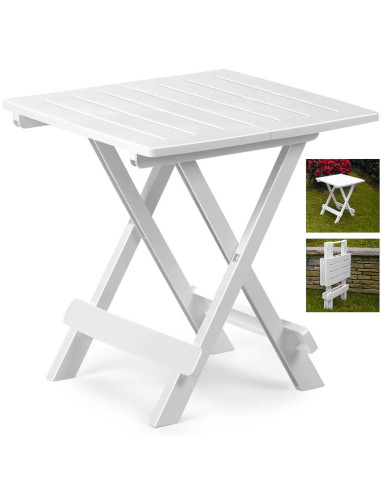 Table d'appoint blanche table balcon blanche table jardin