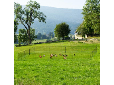 Clôture en filet 12m filet basse cour enclos poule parc poule - Ciel & terre