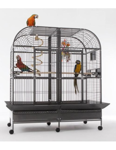 Cage perroquet double ara cage double cacatoes gabon