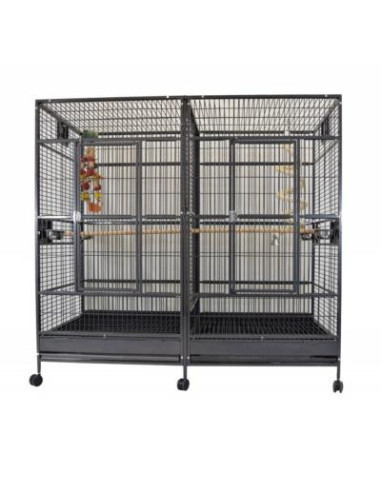 Cage perroquet Milano double cage ara double cage cacatoes
