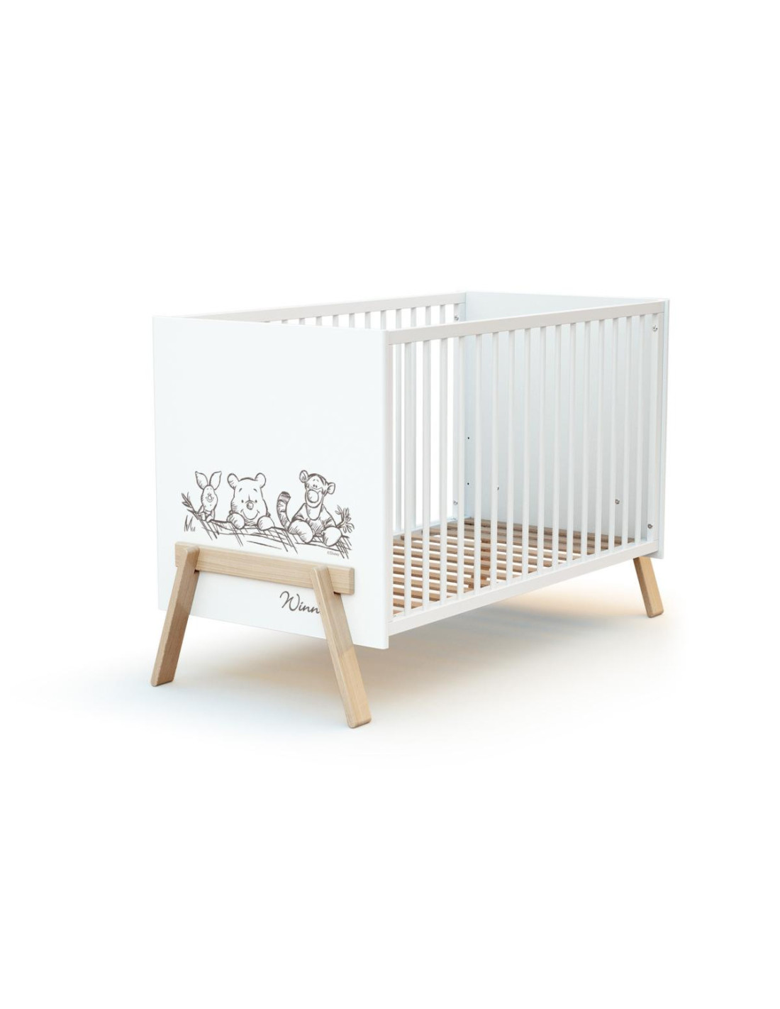 Kinderkraft - Lit bébé Mia 60x120 cm avec matelas