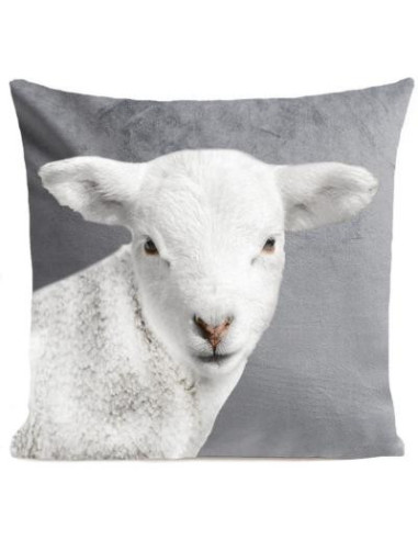 Coussin animaux Mouton cielterre-commerce Blanc