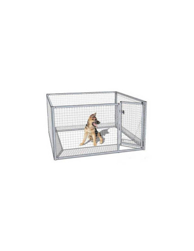 Enclos chien parc chien maille soudée 7 tailles cage chien Taille 1