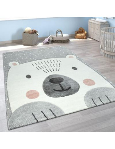 Tapis chambre enfant ours polaire (3 tailles) tapis enfant Taille 3