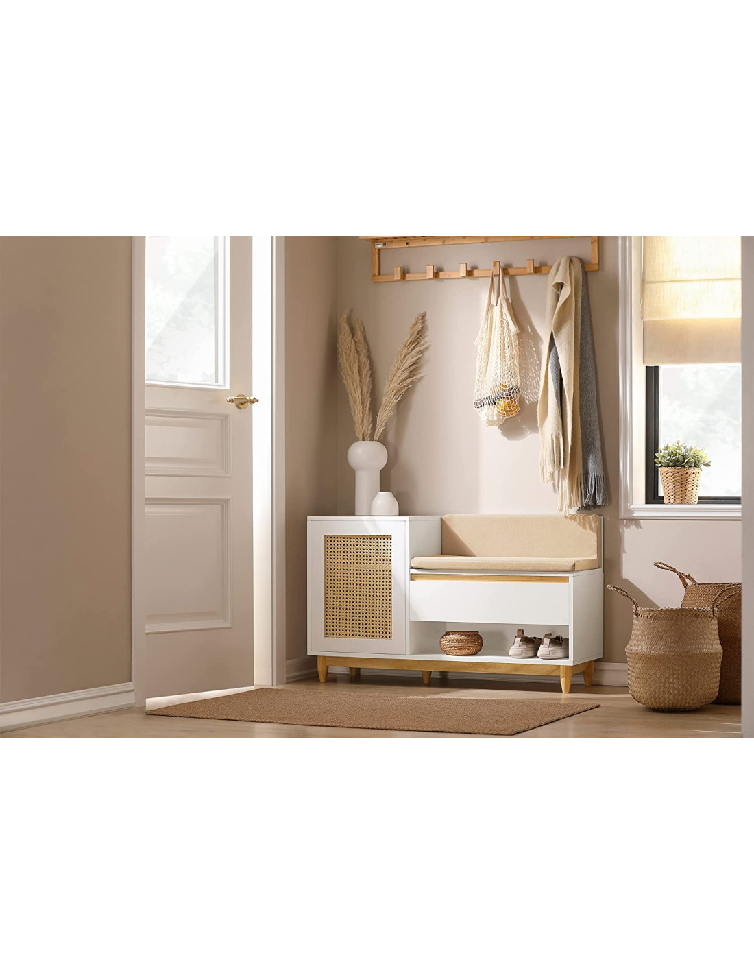 Armoire blanche - Dressing & range chaussures pour meuble entrée