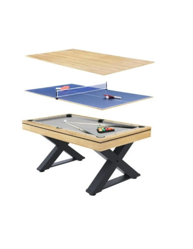 Table de billard transformable en table de ping-pong billard américain table tennis de table Table de salon