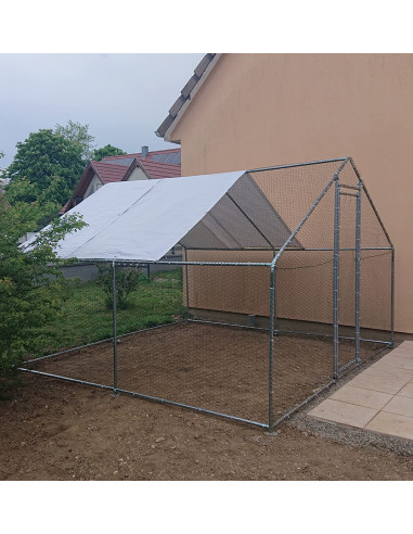 Poulailler Enclos Parc 3x3x2m