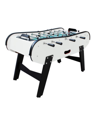 Baby foot Milan Blanc professionnel baby foot de bar baby foot de bistrot joueurs en ALU